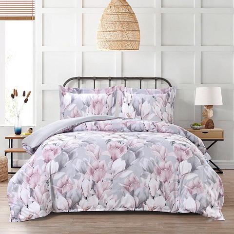 Постельное белье 2-сп, пр220х240, 2н70х70, п175х220, Mcotton, м-сат, Аурелио