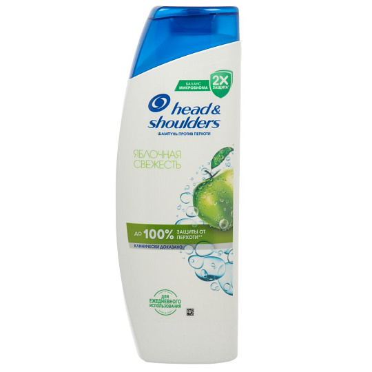 Шампунь Head & Shoulders, Яблочная свежесть, против перхоти, 360 мл