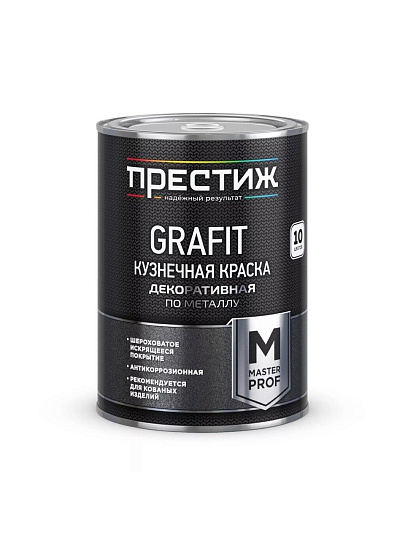 Краска Престиж, Grafit, кузнечная, глянцевая, бордовая, 0.9 кг