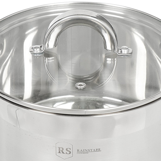 Набор посуды из нержавеющей стали Rainstahl RS\CW 1013-10 (кастрюля 1.9+2.7+3.6+6.1 л, ковшик 1.8 л) 5 предметов