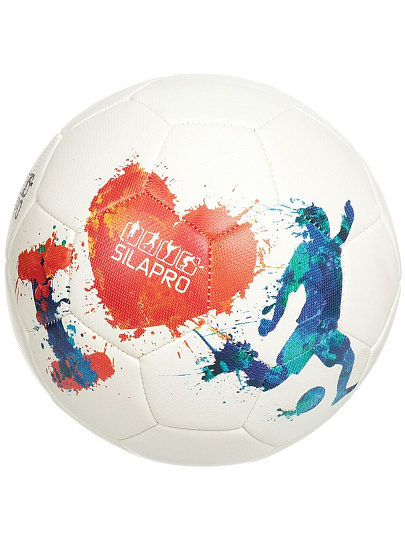Мяч футбольный, 22 см, в ассортименте, SilaPro, 133-033