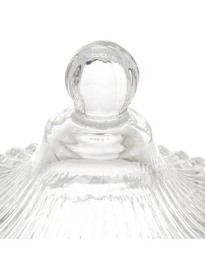 Сахарница 260 мл, стекло, 10х10х11.5 см, Грани, Y4-9710
