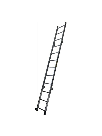 Подмости 1 секция, 6 ступеней, алюминий, 4.1 м, 150 кг, Alumet, SMS 363