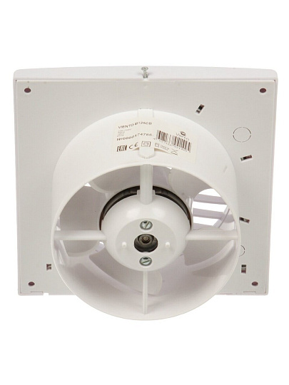 Вентилятор вытяжной настенный, выключатель, Viento, установочный диаметр 125 мм, 18 Вт, 240 м³/ч, Волна, В125СВ