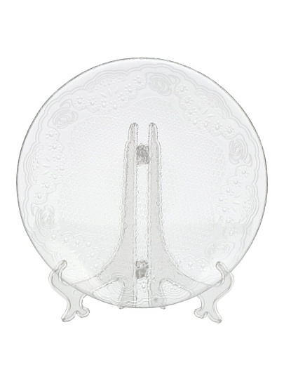 Тарелка десертная, стекло, 19.4 см, круглая, Lacy, Pasabahce, 10528SLB