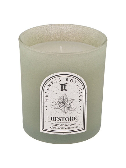 Свеча декоративная, 8х7 см, в стакане, Restore, 625-101
