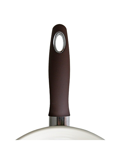 Сковорода литой алюминий, 24 см, антипригарное покрытие, Vari, Fresco Ceramica, керамическая, G31124