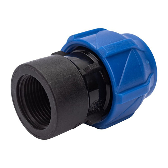 ПНД муфта d25х3/4", внутренняя резьба, соединительная, Valfex