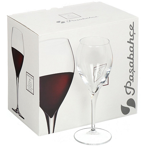 Бокал для вина, 260 мл, стекло, 6 шт, Pasabahce, Monte Carlo, 440090B