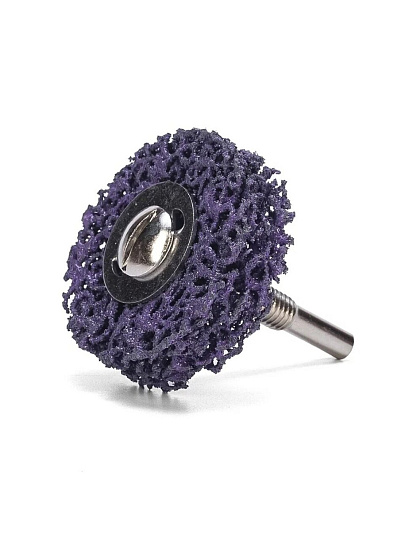 Круг шлифовальный для дрели, Росомаха, диаметр 50 мм, коралловый, 449050