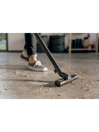 Пылесос Karcher, WD 2 Plus V-12/4/18, 1000 Вт, с мешком, 12 л, сухая и влажная уборка