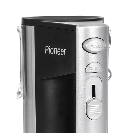 Миксер ручной, Pioneer, MX320, 350 Вт, 5 скоростей, турбо режим