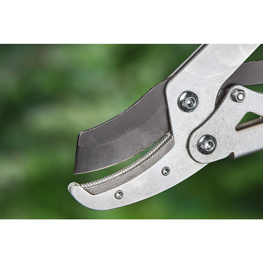 Сучкорез контактный 670 мм, максимальный диаметр резки 45 мм, телескопические рукоятки, VERTO, 15G25