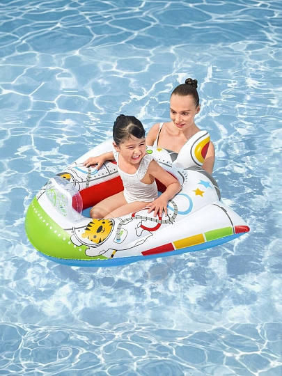 Лодка надувная 104х99 см, Bestway, 34178, 1-мест, от 3 лет
