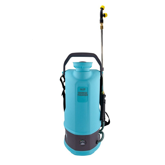 Опрыскиватель аккумуляторный, Умница, 8 л, Li-ion, 2.6 А.ч, 12 В, пластик, ранцевый, 3.1 л/мин, ОЭ-8л-ЛБ, L9230
