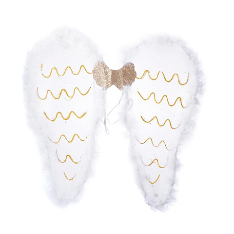 Карнавальный костюм Ангел, Крылья, полиэстер, Сноубум, 342-083