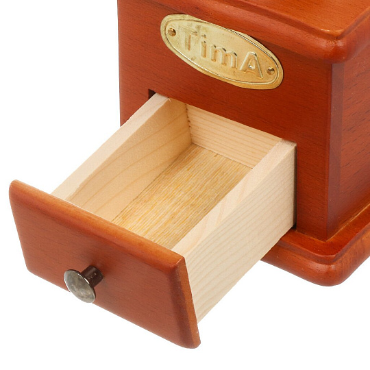 Кофемолка ручная металл, дерево, TimA, SL-008