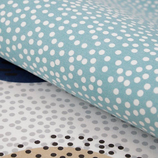 Постельное белье 2-спальное, простыня 180х220 см, 2 наволочки 70х70 см, пододеяльник 175х215 см, Teodora, ранфорс, Пикси 4710-1+4710-а1