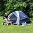 Палатка 4-местная, 240х210х130 см, 2 слоя, 1 комн, с москитной сеткой, 1 вентиляционное окно, Green Days, GJH016 - фото 2