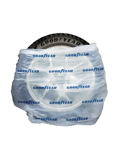 Пакеты для колес 100х100 см, 4 шт, 18 мкм, R12-19, Goodyear, GY004025