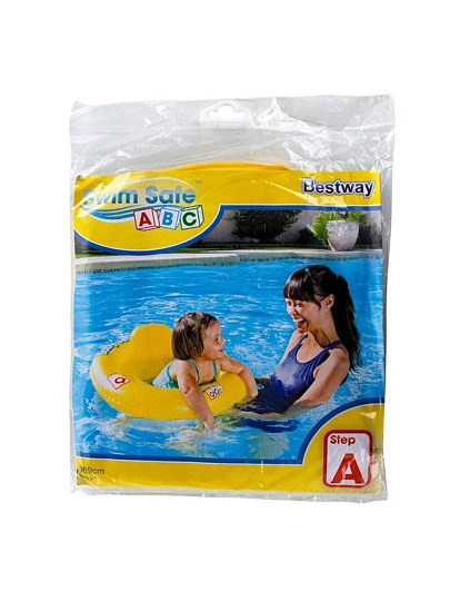 Круг надувной 76 см, Bestway, со спинкой, 4 камеры, до 15 кг, 32050