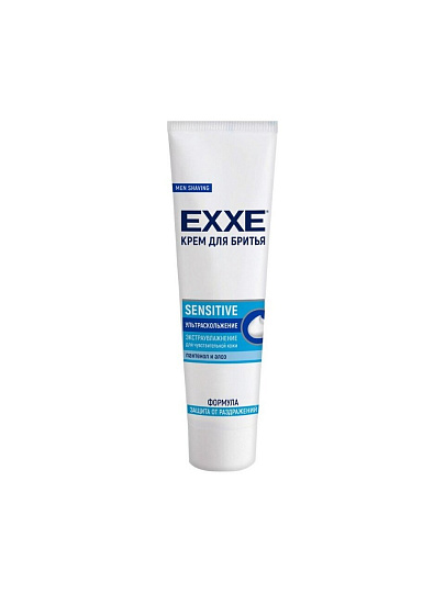 Крем для бритья, Exxe, Sensitive, для чувствительной кожи, 100 мл, E-SHCS-100