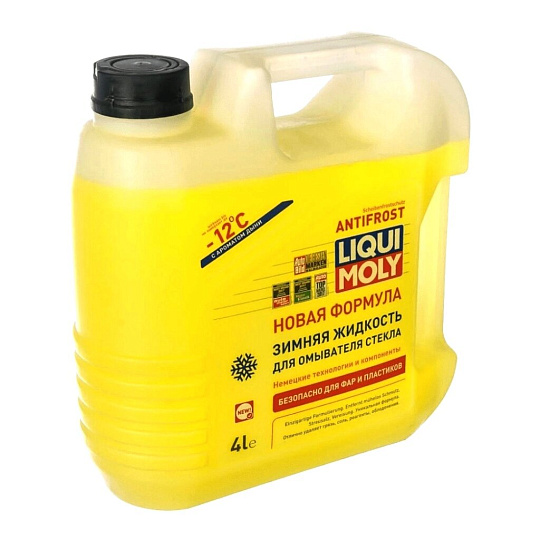 Омыватель стекол Liqui Moly, Antifrost, зимний, -12 °C, 4 л, 35012