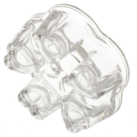 Чайник заварочный стекло, 1 л, с ситечком, с подставкой, RasheL, R8351