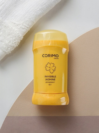 Дезодорант Corimo, Jasmine, для женщин, гелевый, стик, 60 г