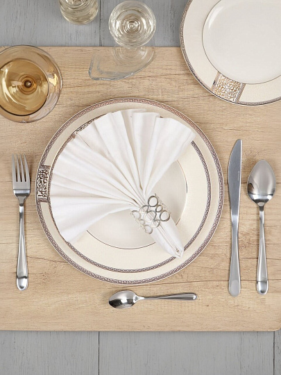 Ложка нержавеющая сталь, 3 предмета, чайная, Daniks, Classic