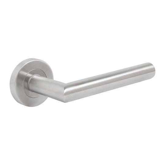 Ручка дверная Стандарт, 0201 SS (35-70) INOX, 14 869, нержавеющая сталь
