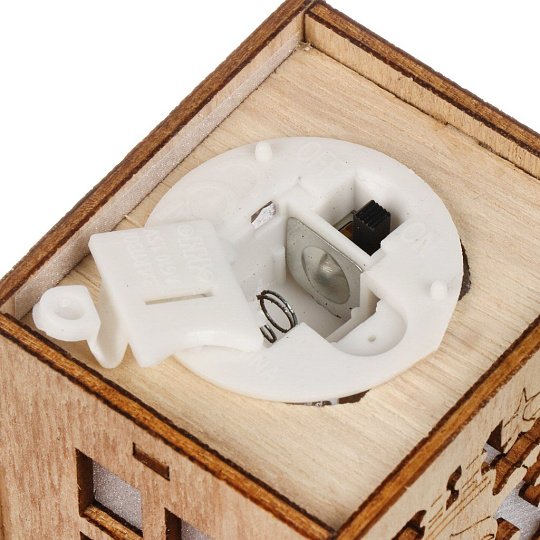 Елочное украшение Эко коллекция, Домик с гномиком, 6x8.7 см, МДФ, Y4-8480