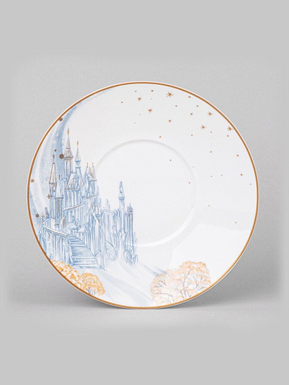 Чайная пара фарфор, 2 предмета, на 1 персону, 300 мл, Lefard, Снежная королева, 590-623