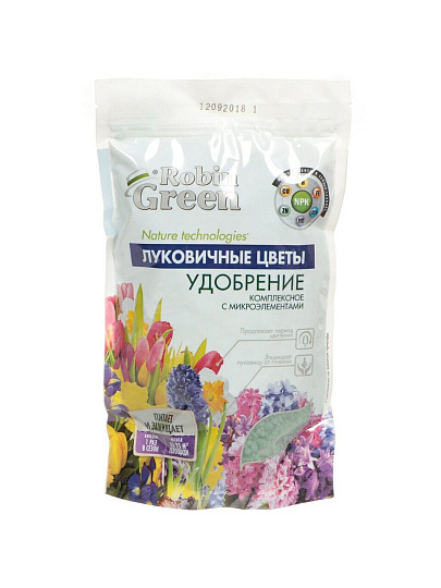 Удобрение для луковичных цветов, минеральное, гранулы, 1 кг, Robin Green
