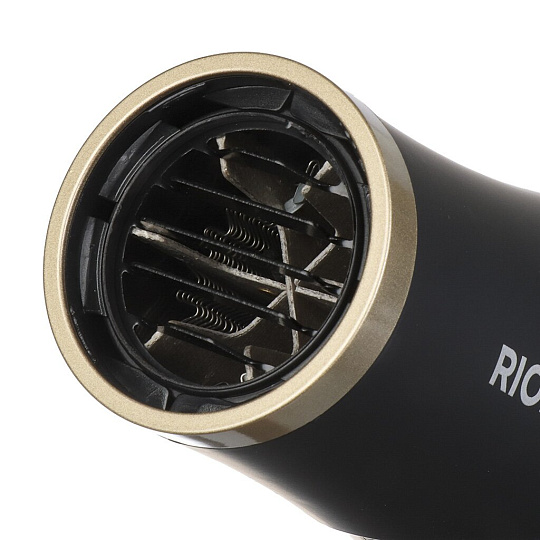 Фен Rion, TC-3561, 2400 Вт, 3 режима, 2 скорости, черный с пудровым