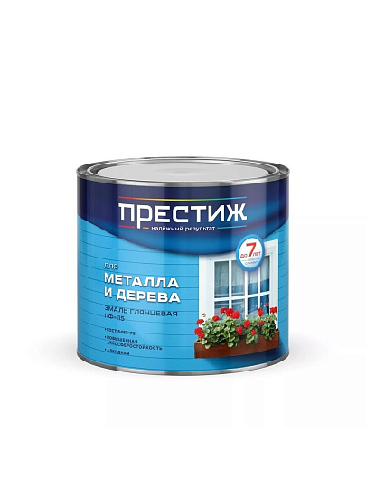 Эмаль Престиж, ПФ-115, алкидная, глянцевая, морская волна, 1.9 кг