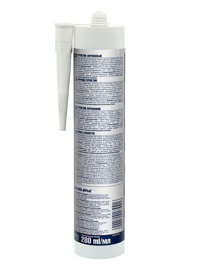 Герметик акриловый, Tytan, 50400, 280 мл, белый