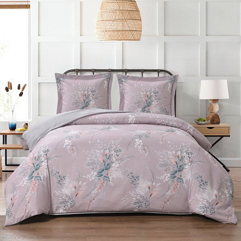 Постельное белье 2-сп, пр220х240, 2н70х70, п175х220, Mcotton, м-сат, Лияна