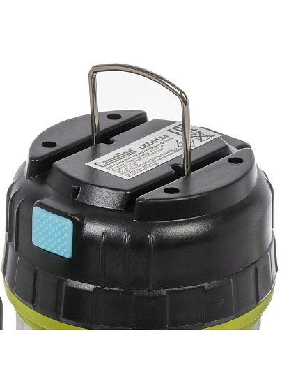 Фонарь ручной встроенный аккумулятор, прожектор, Camelion, LED5124, зарядка от USB, пластик, 5 Вт, Micro USB, Powerbank, 14671