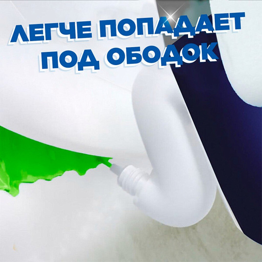 Средство для унитаза Туалетный Утенок, Супер Сила Видимый Эффект, 500 мл, 696892