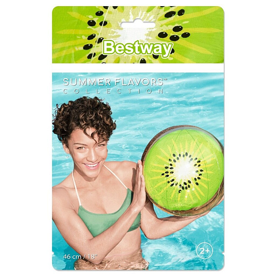 Мяч надувной, 46 см, в ассортименте, Bestway, Фрукты, 31042