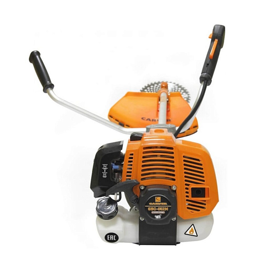 Триммер бензиновый, Carver, GBC-052 M, 01.001.00024, 3.1 л.с., 52 куб.см, U-ручка, леска/нож, неразборный вал