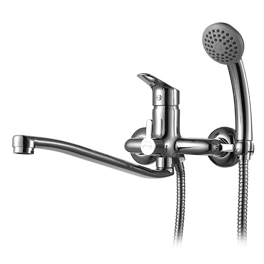 Смеситель для ванны, Lemark, Sedal Partner, с картриджем, хром, LM6553C