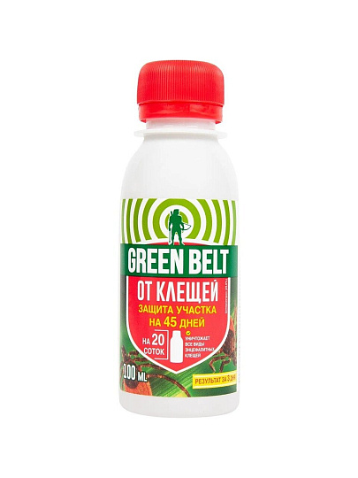 Инсектицид Защита участка, от клещей, жидкость, 100 мл, Green Belt