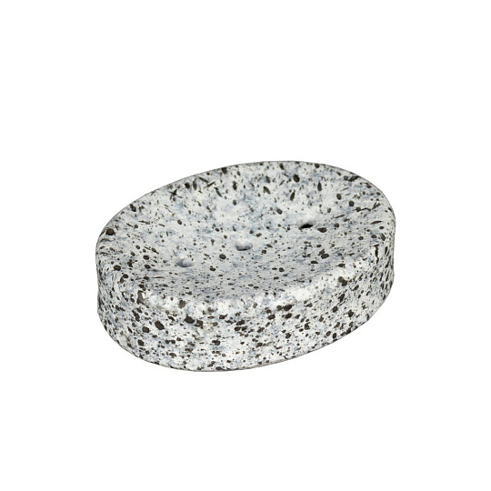 Мыльница настольная, Zenfort, Granite, керамика, 3x11.3x8.5 см, 106670