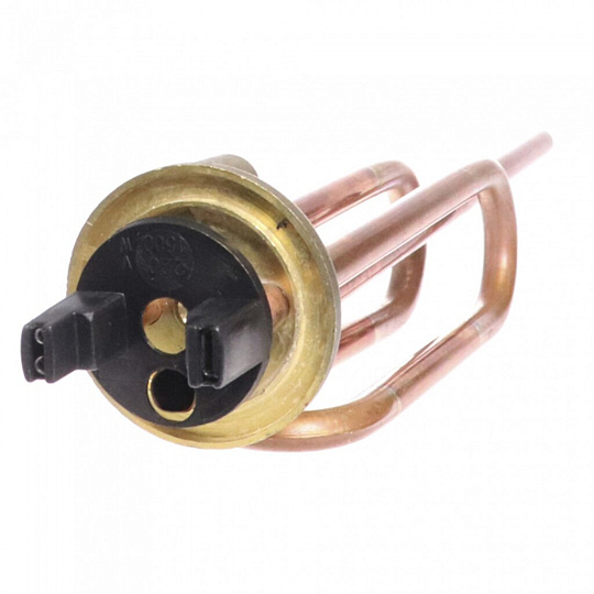 Тэн для водонагревателя Ariston, медь, 1.5 кВт, R48 мм, под анод, М5, RCA, 30716