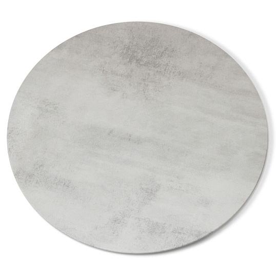 Стол 80х80х75.5 см, металл, МДФ, черный муар/золото/бетон светлый, Sheffilton, SHT-TU14/80, SHT-T49