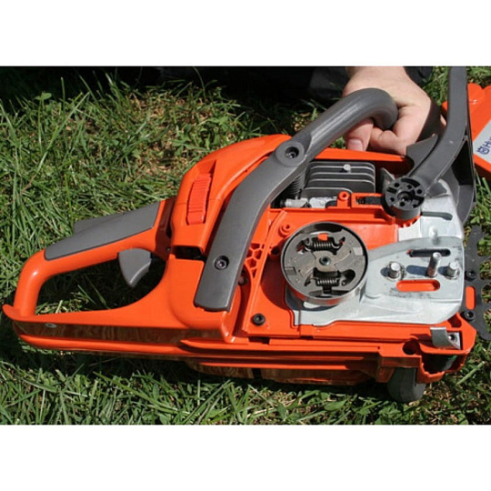 Пила цепная бензиновая, Husqvarna, 2.2 л.с., 1600 Вт, длина шины 33 см, шаг цепи 0.325 дюйм, 56 звеньев, 435 II, 9676758-35