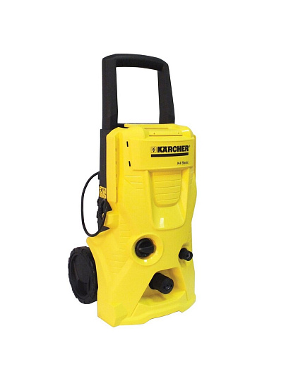 Мойка высокого давления Karcher, K4 Basic, 1.180-080.0, 1.8 кВт, 130 бар, 420 л/ч, 2 насадки