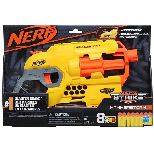 Набор игровой Nerf, Альфа Страйк Хаммерсторм, E6748